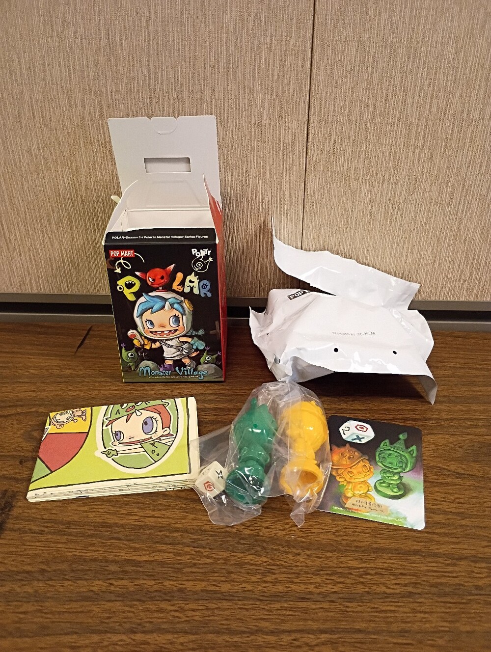 PopMart Polar Season 3 Polar in Monster Village Series Game Pieces Hob & Pip